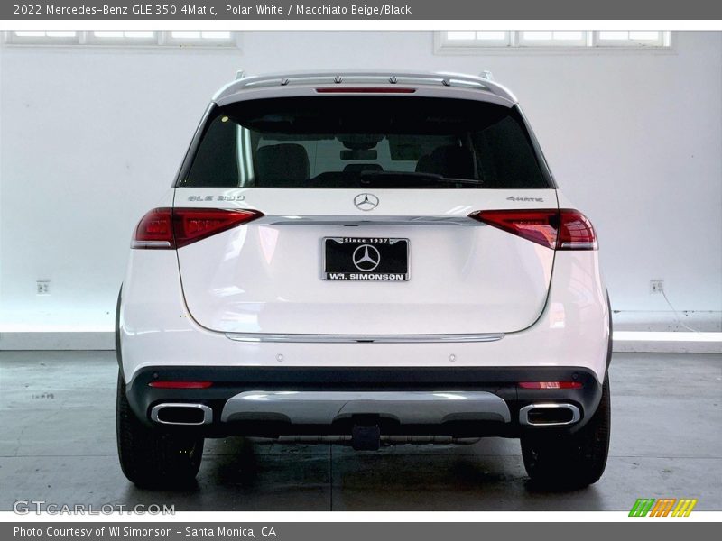 Polar White / Macchiato Beige/Black 2022 Mercedes-Benz GLE 350 4Matic