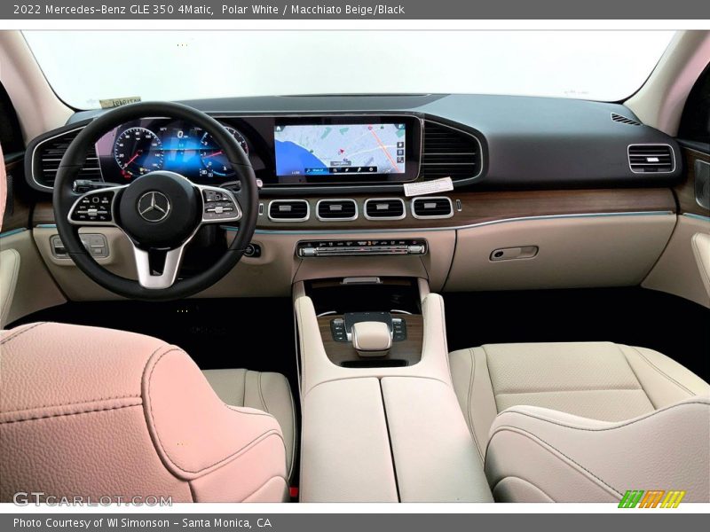 Dashboard of 2022 GLE 350 4Matic