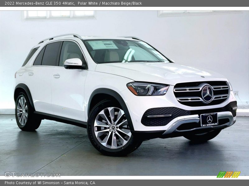 Front 3/4 View of 2022 GLE 350 4Matic