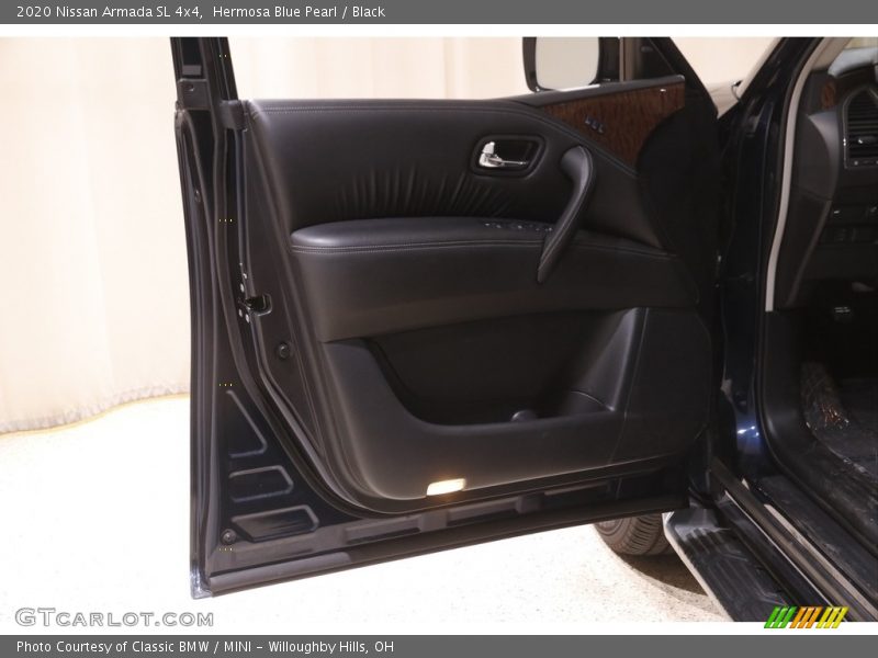 Hermosa Blue Pearl / Black 2020 Nissan Armada SL 4x4