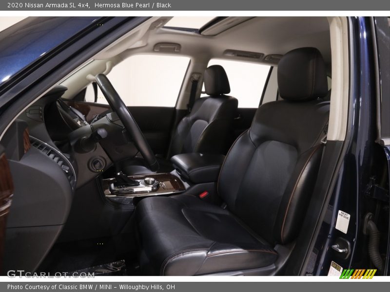 Hermosa Blue Pearl / Black 2020 Nissan Armada SL 4x4