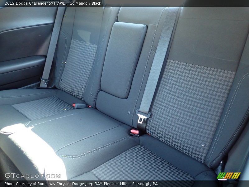 Go Mango / Black 2019 Dodge Challenger SXT AWD