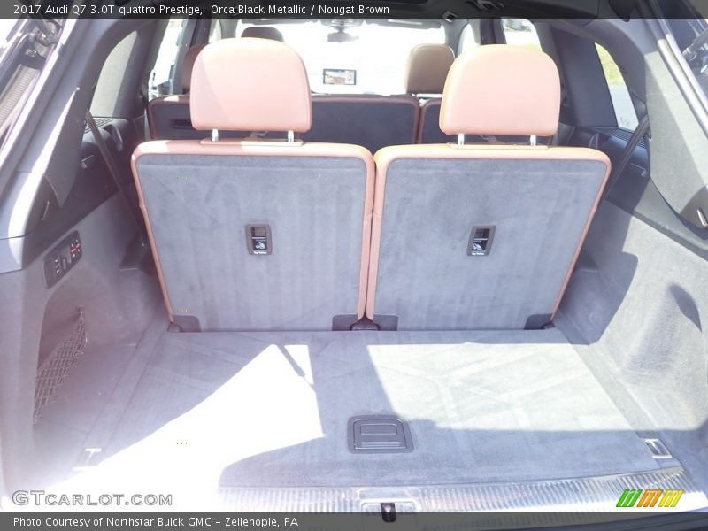 Orca Black Metallic / Nougat Brown 2017 Audi Q7 3.0T quattro Prestige