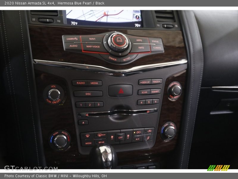 Controls of 2020 Armada SL 4x4