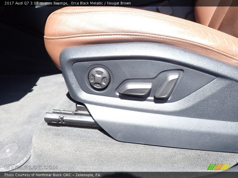 Orca Black Metallic / Nougat Brown 2017 Audi Q7 3.0T quattro Prestige