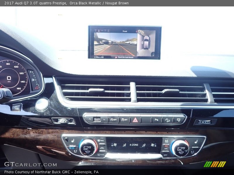 Orca Black Metallic / Nougat Brown 2017 Audi Q7 3.0T quattro Prestige