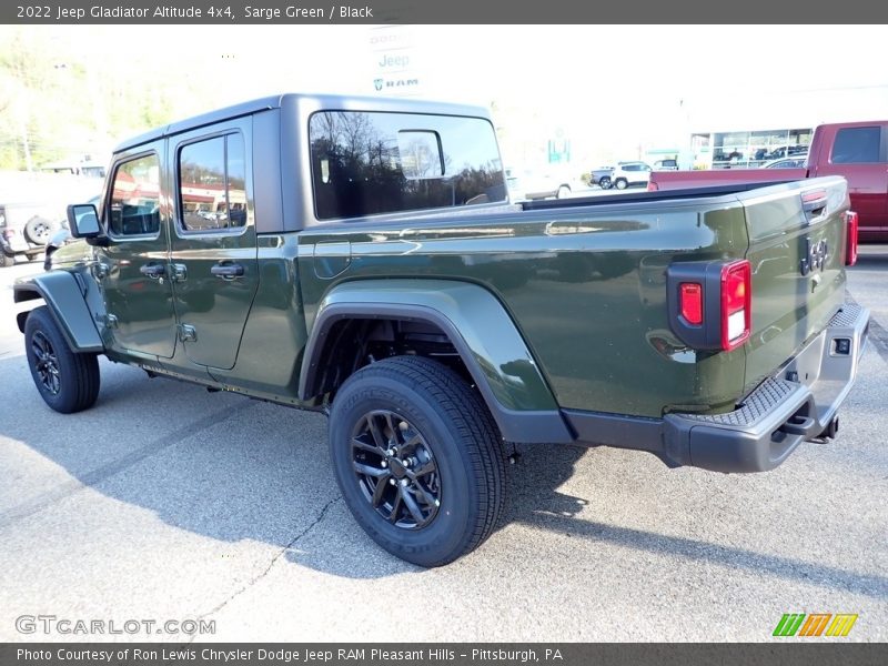 Sarge Green / Black 2022 Jeep Gladiator Altitude 4x4