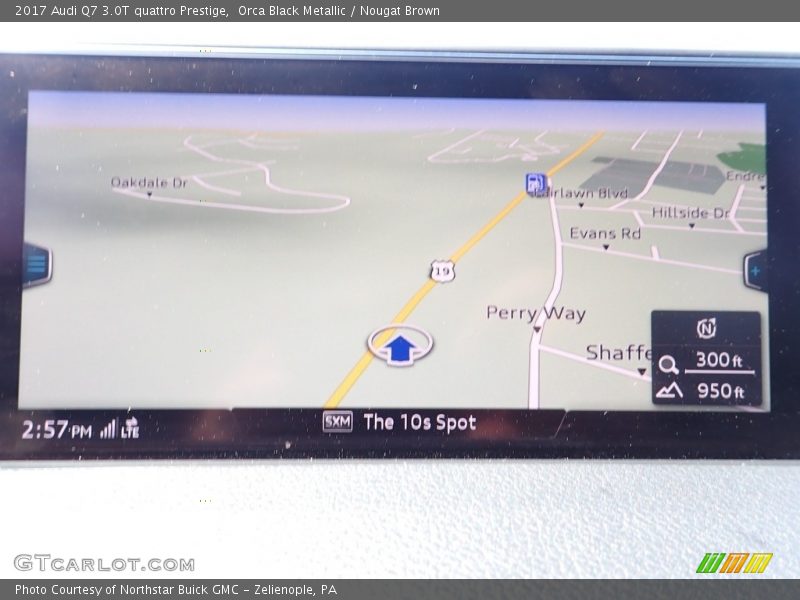 Orca Black Metallic / Nougat Brown 2017 Audi Q7 3.0T quattro Prestige