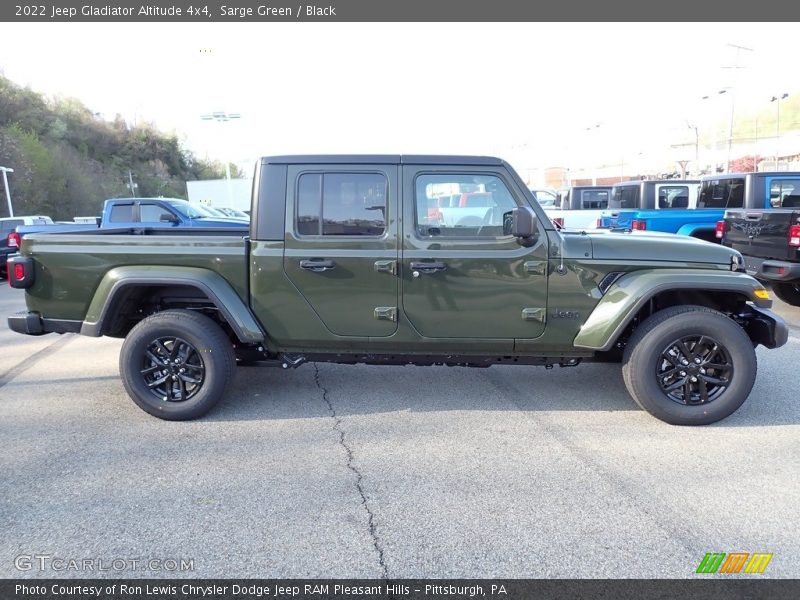 Sarge Green / Black 2022 Jeep Gladiator Altitude 4x4