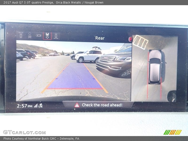 Orca Black Metallic / Nougat Brown 2017 Audi Q7 3.0T quattro Prestige