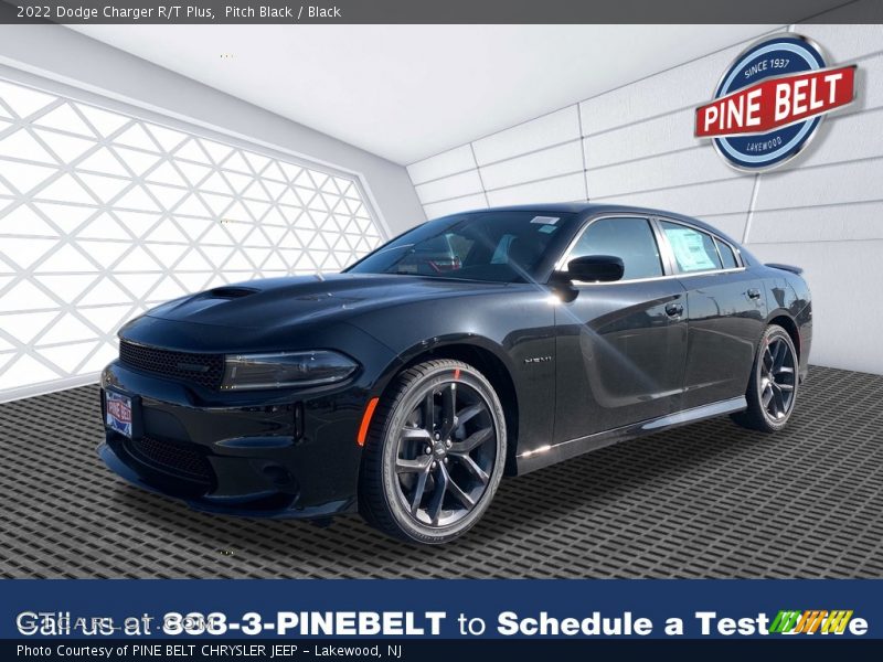 Pitch Black / Black 2022 Dodge Charger R/T Plus