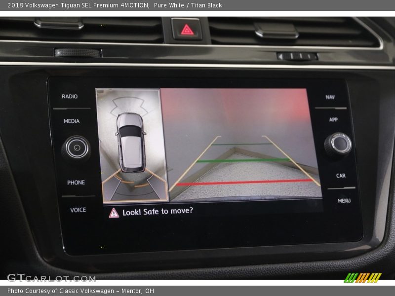 Pure White / Titan Black 2018 Volkswagen Tiguan SEL Premium 4MOTION