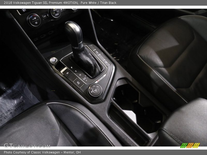 Pure White / Titan Black 2018 Volkswagen Tiguan SEL Premium 4MOTION