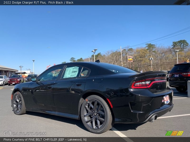 Pitch Black / Black 2022 Dodge Charger R/T Plus