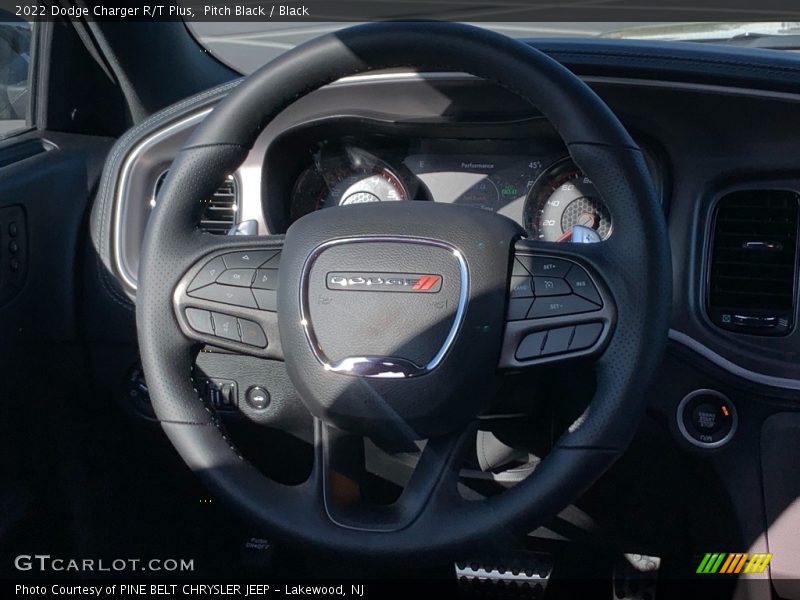 Pitch Black / Black 2022 Dodge Charger R/T Plus