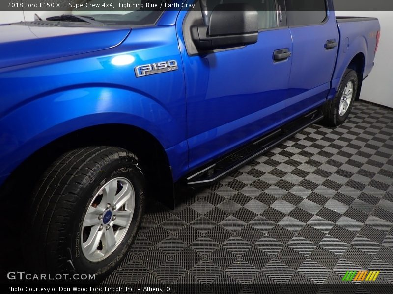 Lightning Blue / Earth Gray 2018 Ford F150 XLT SuperCrew 4x4