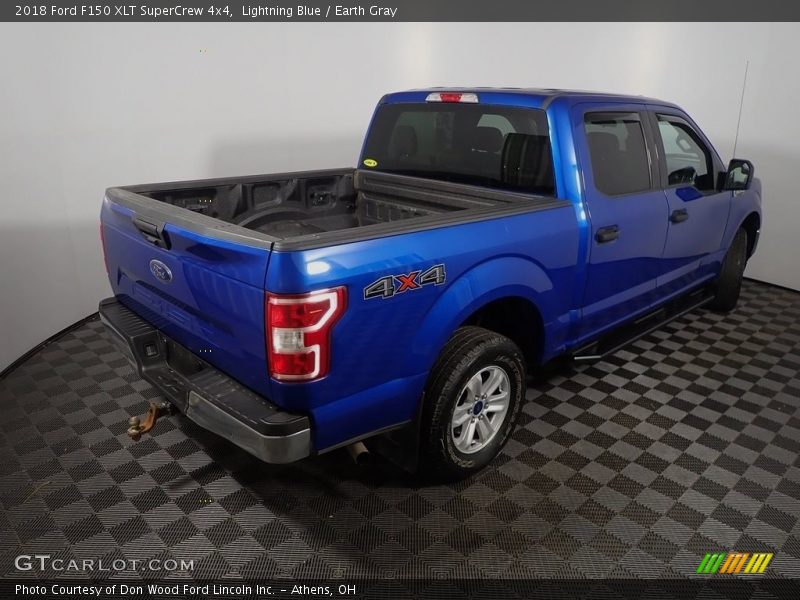 Lightning Blue / Earth Gray 2018 Ford F150 XLT SuperCrew 4x4