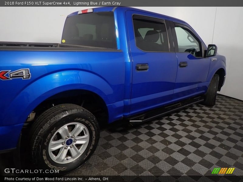 Lightning Blue / Earth Gray 2018 Ford F150 XLT SuperCrew 4x4