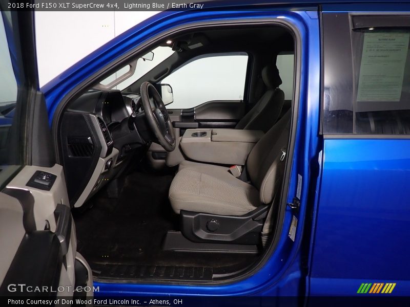 Lightning Blue / Earth Gray 2018 Ford F150 XLT SuperCrew 4x4