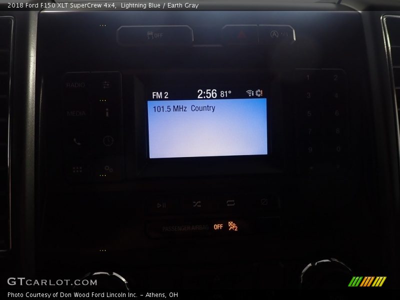 Lightning Blue / Earth Gray 2018 Ford F150 XLT SuperCrew 4x4