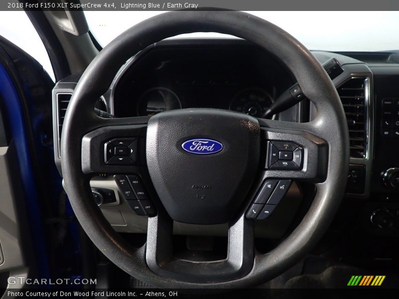 Lightning Blue / Earth Gray 2018 Ford F150 XLT SuperCrew 4x4