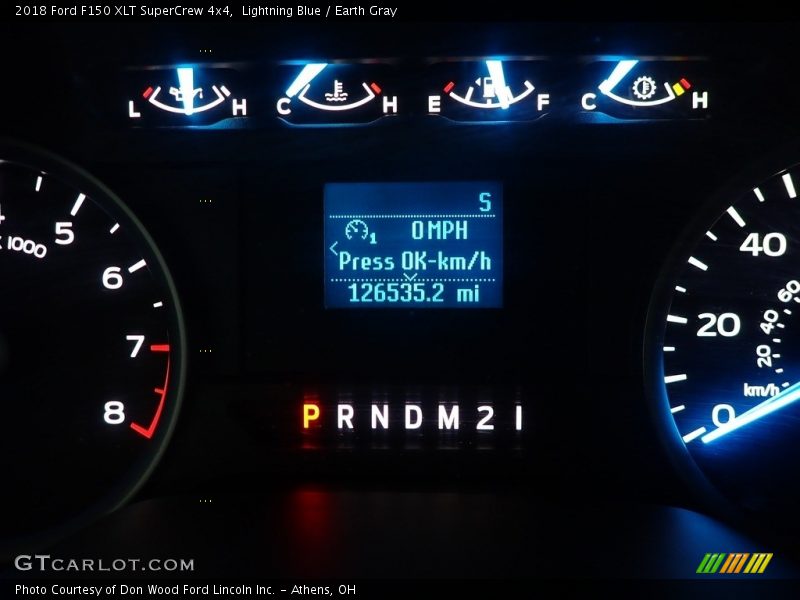 Lightning Blue / Earth Gray 2018 Ford F150 XLT SuperCrew 4x4