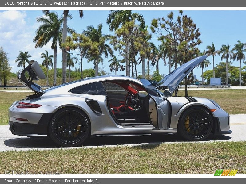  2018 911 GT2 RS Weissach Package GT Silver Metallic