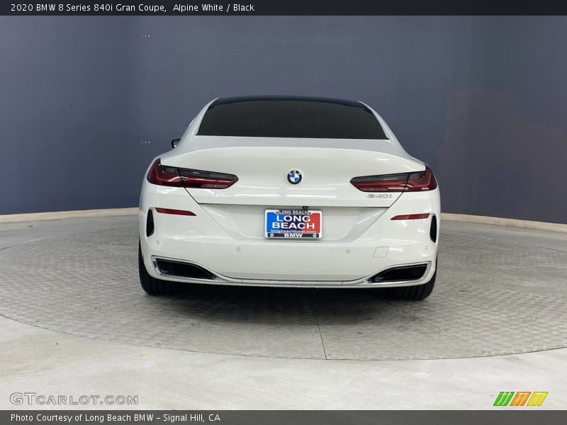 Alpine White / Black 2020 BMW 8 Series 840i Gran Coupe