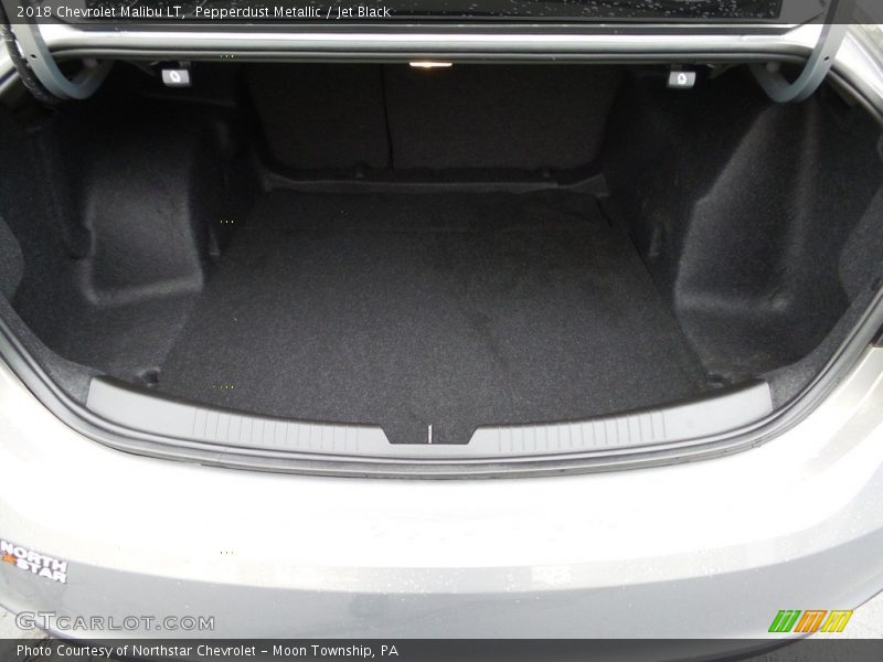 Pepperdust Metallic / Jet Black 2018 Chevrolet Malibu LT