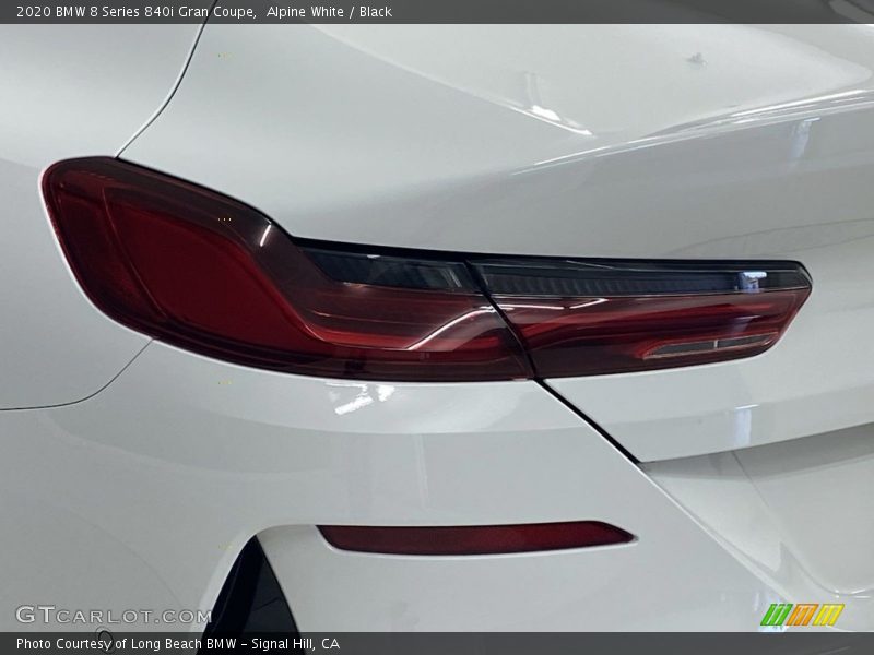Alpine White / Black 2020 BMW 8 Series 840i Gran Coupe