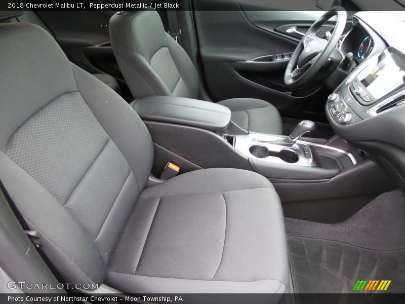 Pepperdust Metallic / Jet Black 2018 Chevrolet Malibu LT