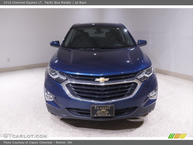 Pacific Blue Metallic / Jet Black 2019 Chevrolet Equinox LT