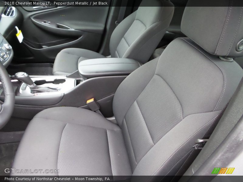Pepperdust Metallic / Jet Black 2018 Chevrolet Malibu LT