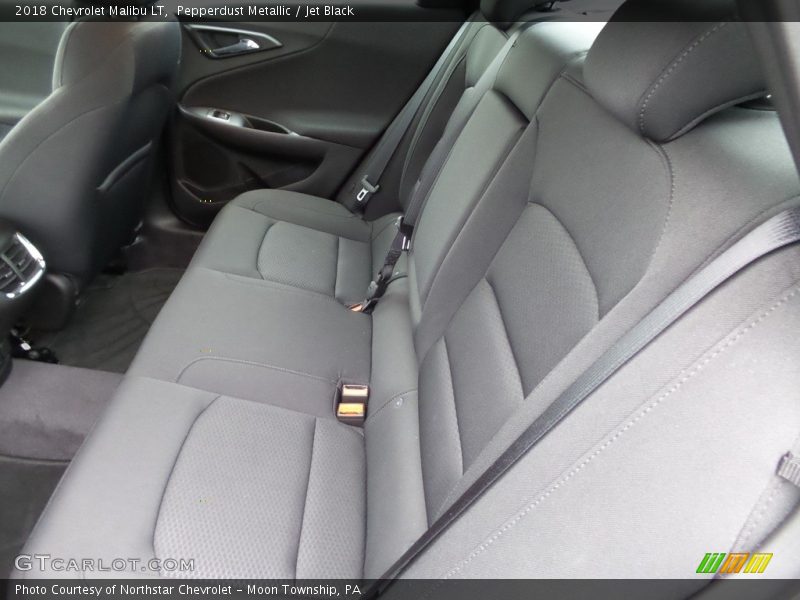 Pepperdust Metallic / Jet Black 2018 Chevrolet Malibu LT