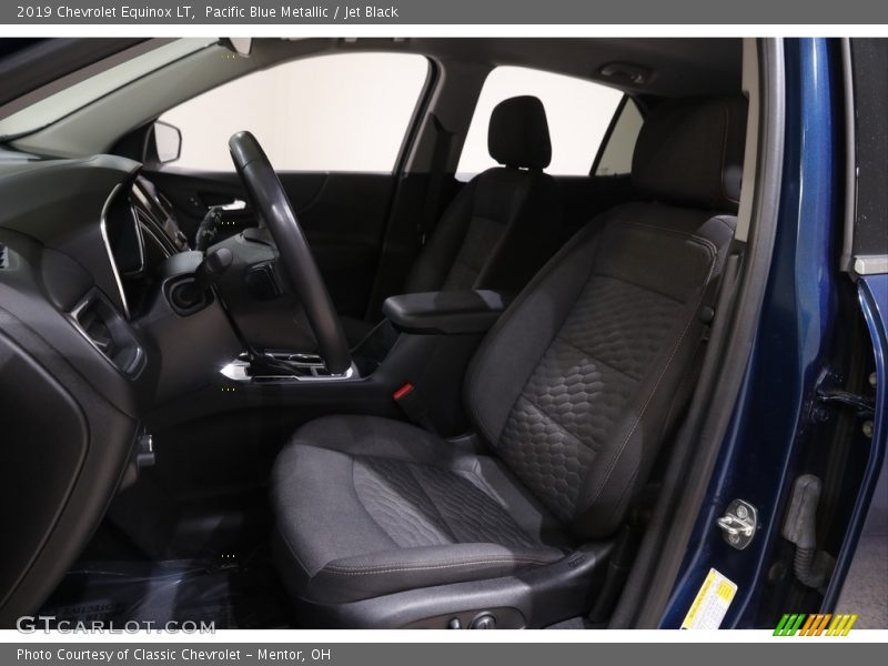 Pacific Blue Metallic / Jet Black 2019 Chevrolet Equinox LT