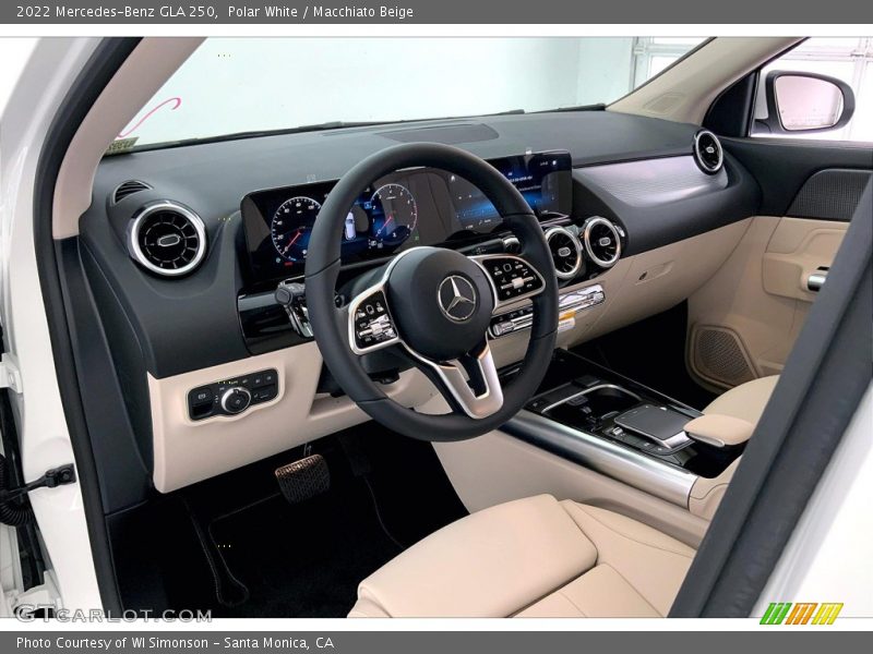 Polar White / Macchiato Beige 2022 Mercedes-Benz GLA 250