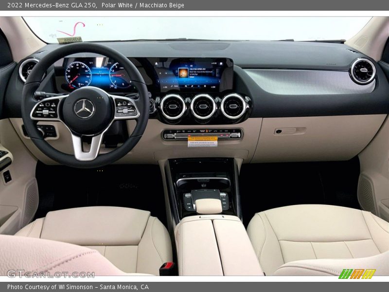 Polar White / Macchiato Beige 2022 Mercedes-Benz GLA 250