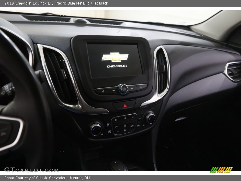 Pacific Blue Metallic / Jet Black 2019 Chevrolet Equinox LT
