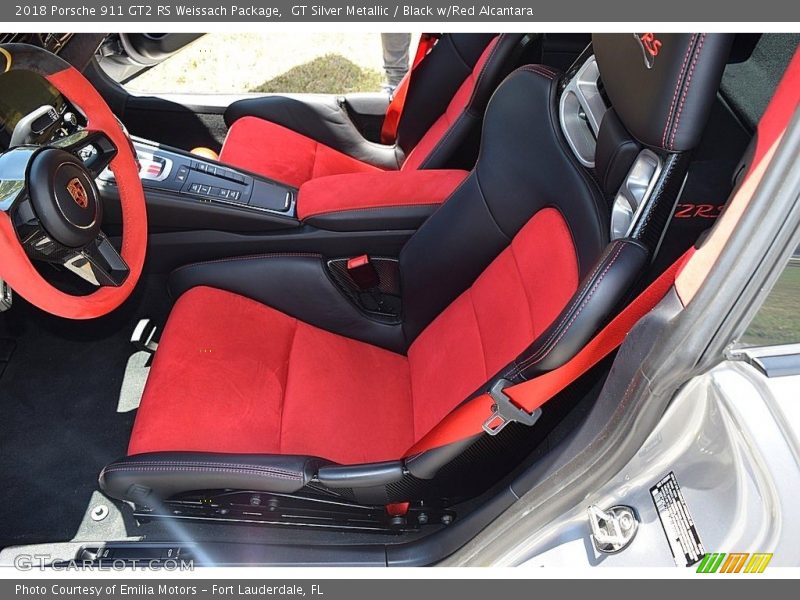 Front Seat of 2018 911 GT2 RS Weissach Package