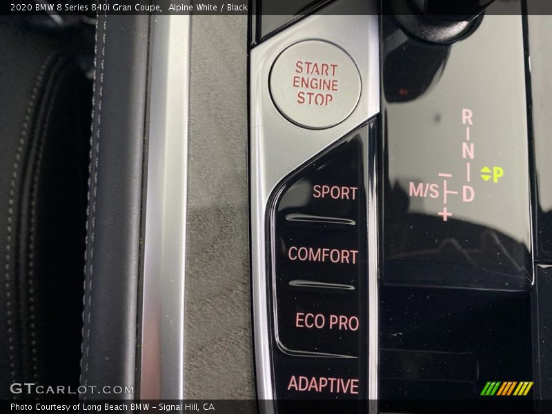 Alpine White / Black 2020 BMW 8 Series 840i Gran Coupe