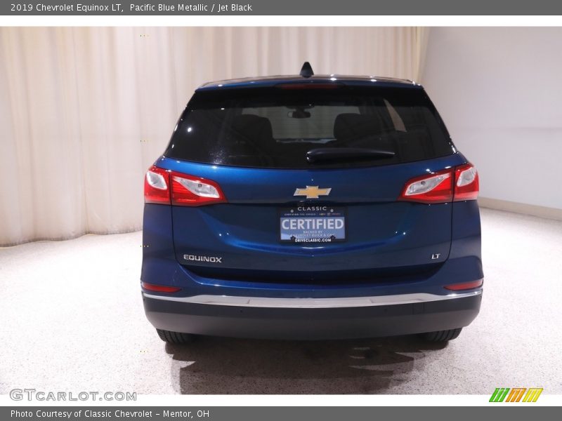 Pacific Blue Metallic / Jet Black 2019 Chevrolet Equinox LT