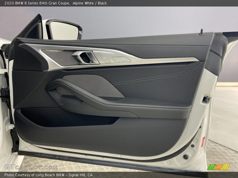 Alpine White / Black 2020 BMW 8 Series 840i Gran Coupe