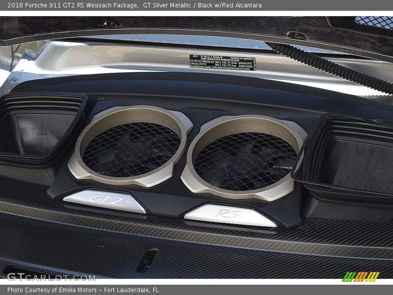  2018 911 GT2 RS Weissach Package Engine - 3.8 Liter DFI Twin-Turbocharged DOHC 24-Valve VarioCam Plus Horizontally Opposed 6 Cylinder