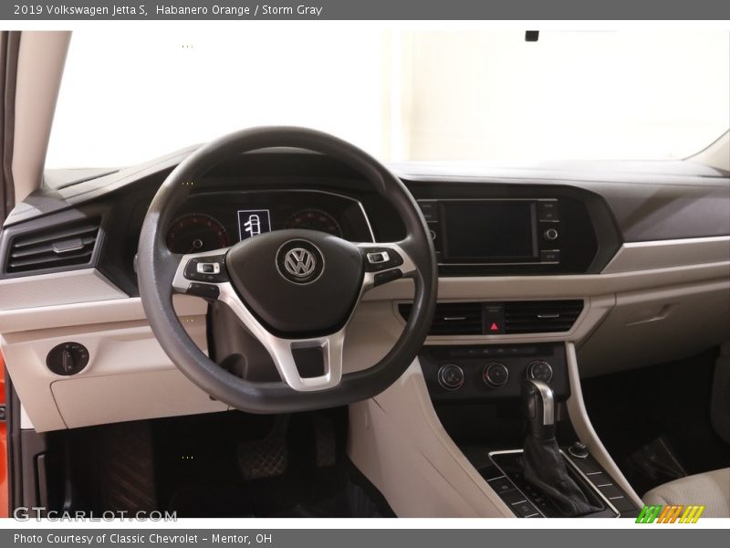 Habanero Orange / Storm Gray 2019 Volkswagen Jetta S