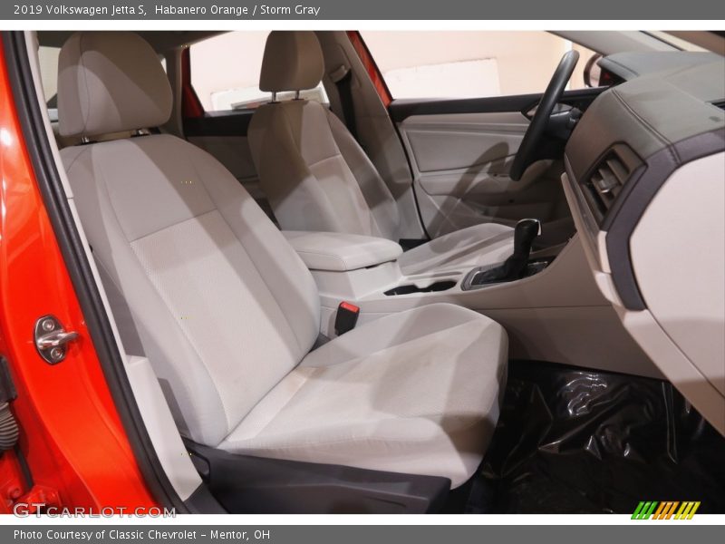 Habanero Orange / Storm Gray 2019 Volkswagen Jetta S