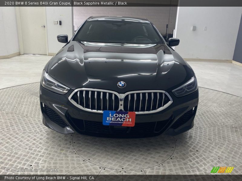 Black Sapphire Metallic / Black 2020 BMW 8 Series 840i Gran Coupe