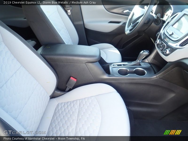 Storm Blue Metallic / Medium Ash Gray 2019 Chevrolet Equinox LS