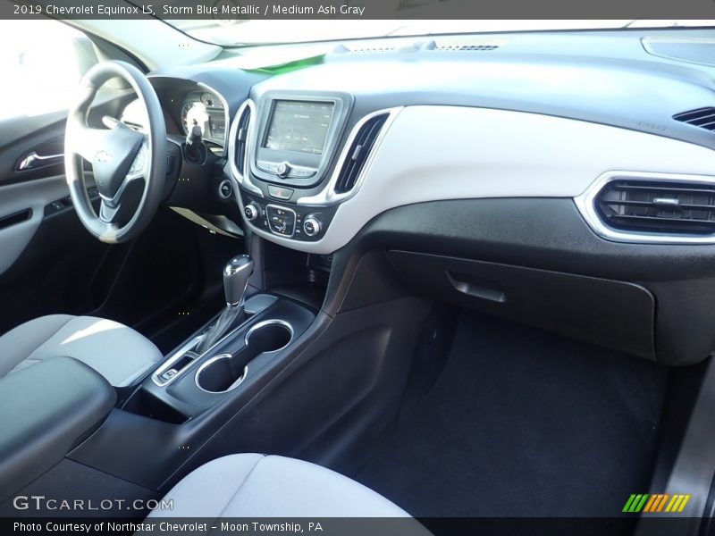 Storm Blue Metallic / Medium Ash Gray 2019 Chevrolet Equinox LS