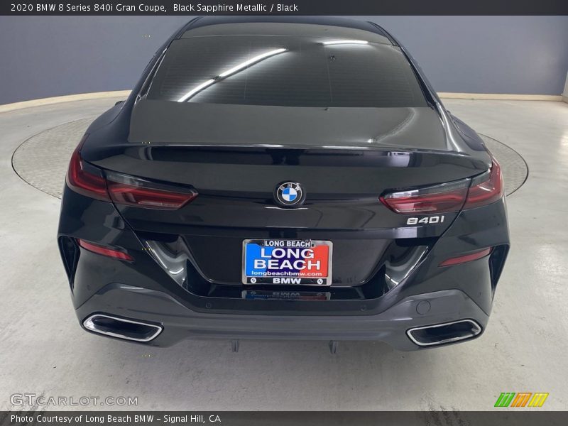 Black Sapphire Metallic / Black 2020 BMW 8 Series 840i Gran Coupe