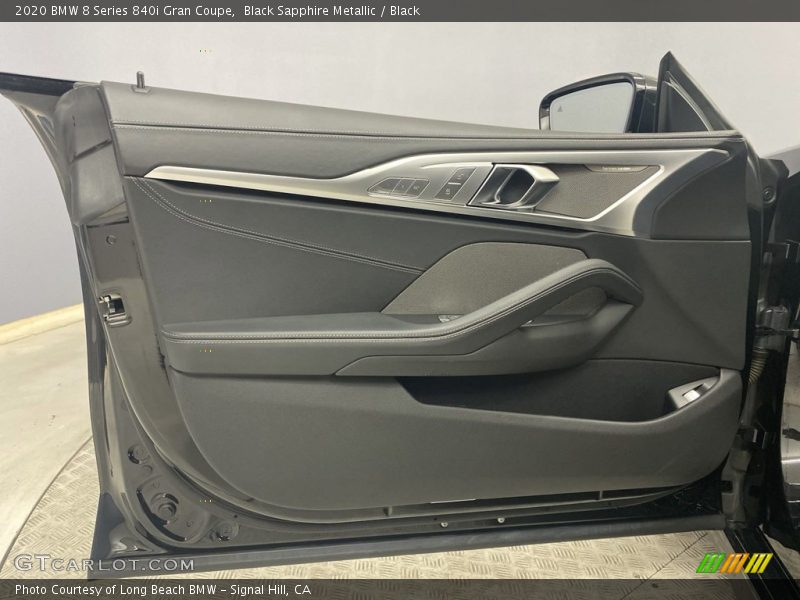 Black Sapphire Metallic / Black 2020 BMW 8 Series 840i Gran Coupe